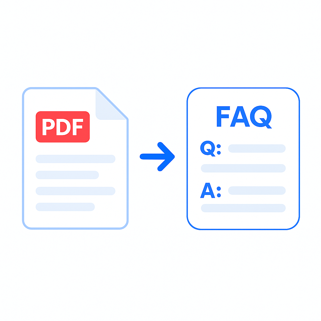 PDF to FAQ Generator Image